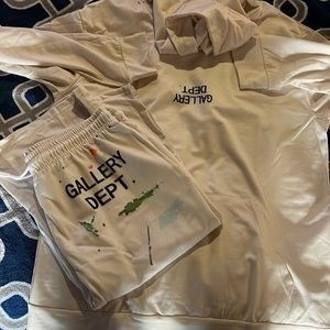 Gallery Dept hoodie and pants
